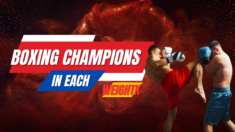 Unified Boxing Champions in each Weight Division