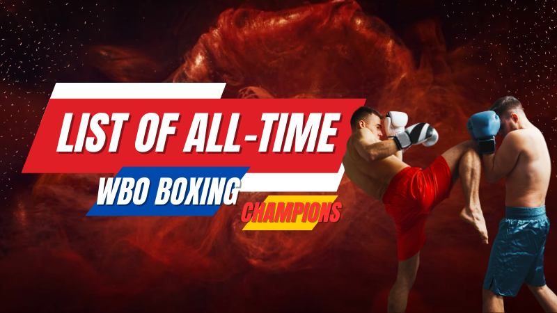 List WBO Boxing Champions of All-time with Title Defenses