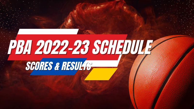 Latest PBA Finals 2022-23 Schedule, Scores & Results