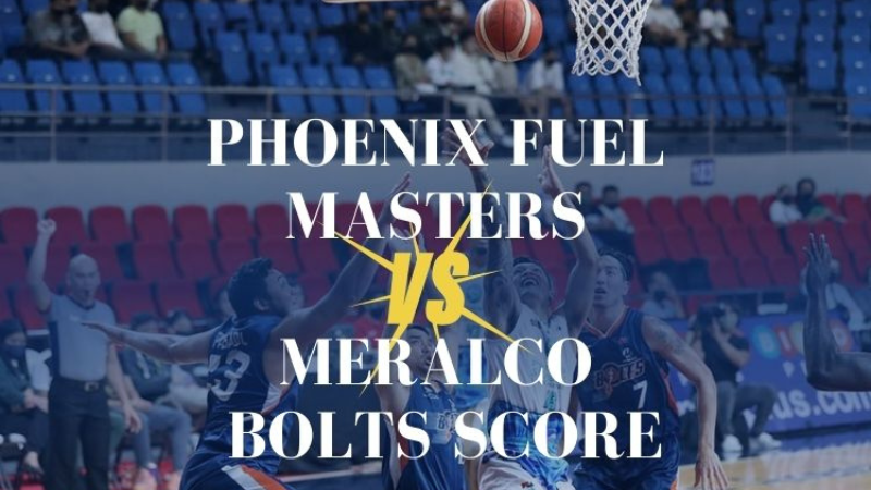 Phoenix Fuel Masters vs Meralco Bolts score as Pheonix advanced