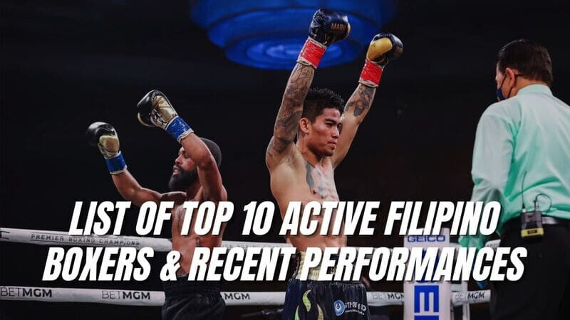 Top 10 Active Filipino Boxers & Recent Performances