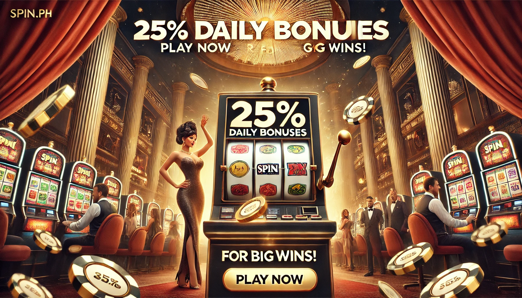 Unleash 25% Daily Bonuses at Spin.Ph Casino Now