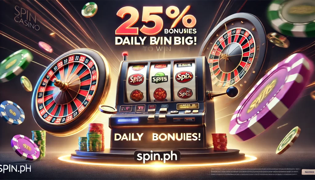 Spin.Ph Online Casino: How to Unlock 25% Bonuses